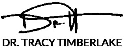 dr. tracey timberlake logo